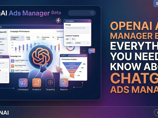 OpenAI Ads Manager Beta: Everything You Need To Know About ChatGPT Ads Manager